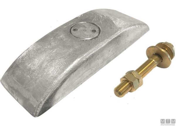 Zink Rompanode 235 x 80 x H40mm , 4kg