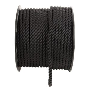 Zwarte Marineschijf 20mm x 100m