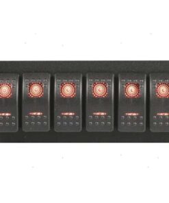 Elektrisch paneel Redtech 8 x 20a schakelaars 234 x 70mm