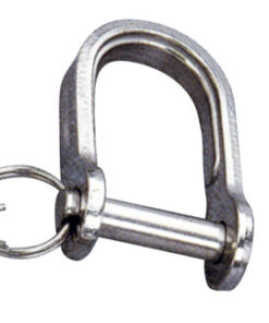 Roestvrijstalen schakel gestempeld 4x15mm met ring