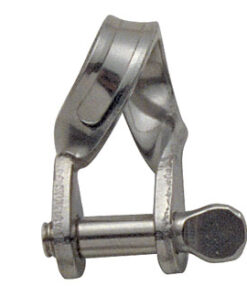 Roestvrije beugel gestempeld 5x22mm gedraaid