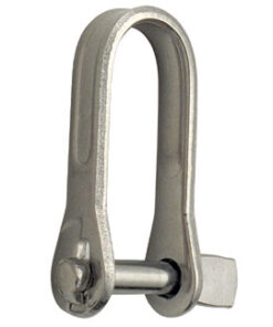 Roestvrijstalen schakel gestempeld 5 x 36mm