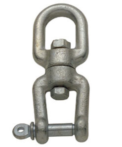 Gegalvaniseerde stalen oog-jaw Wartel 13mm