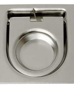 Flush mount hefhandvat 55x75mm roestvrij staal