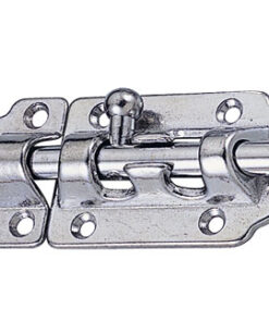 Soepele busgrendel 75x30mm RVS