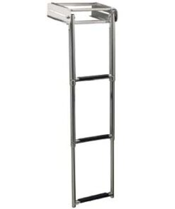 intrekbare telescopische ladders 3 treden (88 x 23cm)