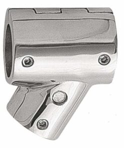 T-verbinding 60 ° gekanteld D22 mm roestvrij staal