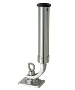 Verchroomde Messing Visstokhouder H350mm D40mm