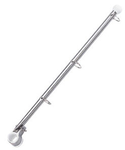 RVS Vlaggenmast met Klem H380mm