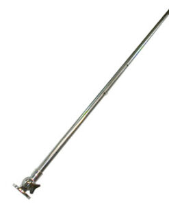 RVS Vlaggenmast Vouwmast D25 H660mm