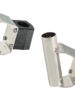 RVS Vlaggenmast Basis met Draai D25mm