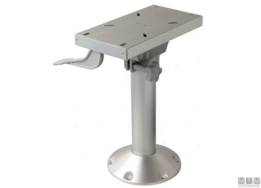 Aluminium stoelvoetstuk H475mm Basis 230mm