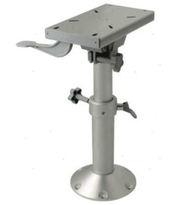 Verstelbaar stoelvoetstuk H435/635mm Basis 230mm