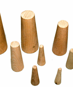 Set van 10 houten noodstoppen