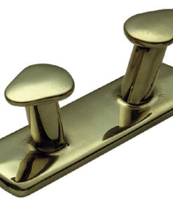 Klassieke Dubbele Schacht bolder 140mm Gepolijst Brons