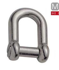 Roestvrijstalen allenkop schakel 10mm voor ketting en anker