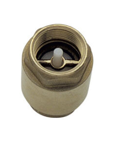 Messing terugslagklep 3/8"