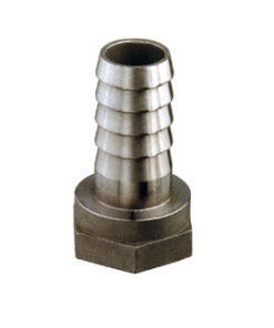 Roestvrijstalen Slangconnector F-M 3/8" x 15mm