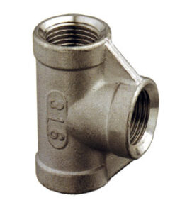 Roestvrijstalen T 1 1/2"