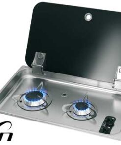 RVS Afzuigkap 2-Pits 530 x 325mm