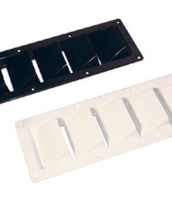 Luchtinlaat wit voor machinekamer 335 x 120mm