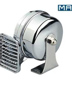 Compacte Hoorn Verchroomd Messing 12v (90 x 110mm)