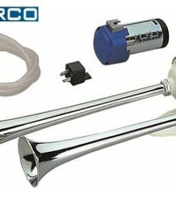 Dubbele Hoorn Marco met Luchtcompressor 390mm 24V