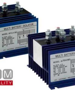 Elektronische batterijscheider 2 Batterijen 70amp