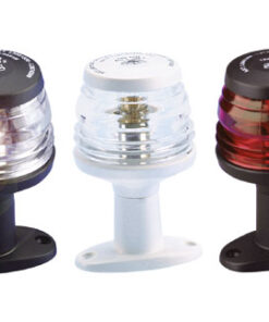 Navigatieverlichting Rood 360º met zwarte behuizing (Mast 11cm)