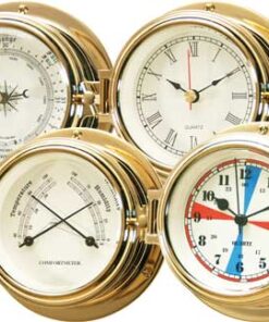 Gepolijst Messing Barometer 120mm