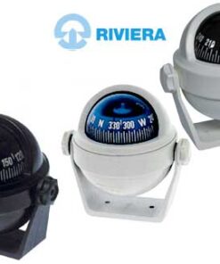 Navigatie Kompas Riviera Stella BS2 Zwart met Beugel