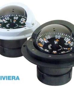 Navigatie kompas Riviera Zenith BZ1 flush mount - Zwart - Standaard