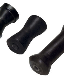 Rubber kielrollers voor trailers 130 x 80