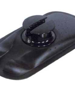 Zwarte bolder met cam cleat 160 x 320 x h60mm