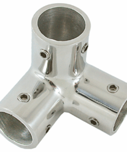 Drievoudige Bocht D22mm Roestvrij staal
