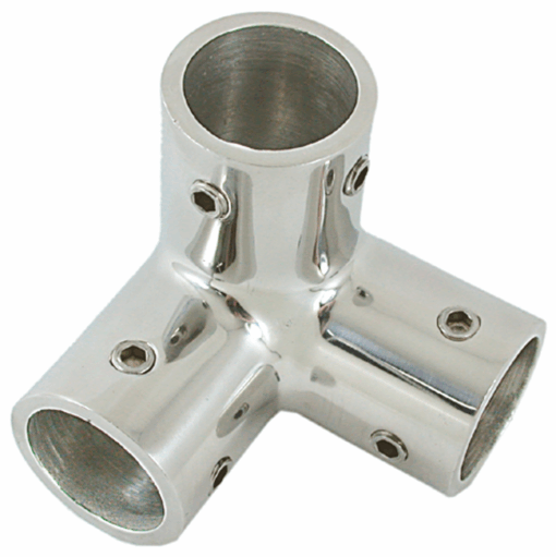 Drievoudige Bocht D22mm Roestvrij staal