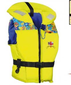 Goedgekeurd Reddingsvest VSG Kid Geel 15-30 Kg 100N