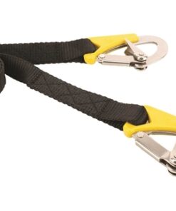 Veiligheidslijn VSG 2mt met 2 haken