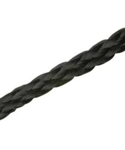 Drijvende Zwarte Vlecht 10mm x 200mt