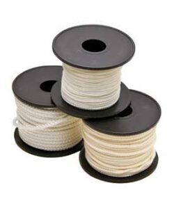 Wit polyester Lijn met hoge sterktegraad, rol 1 mm x 40 mt