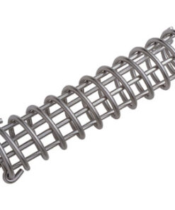 Standaard aanlegschokdemper 80x470mm roestvrij staal