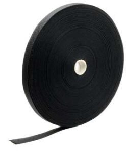 Polypropyleen webbing Zwart 25mm