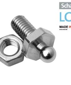 Loxx-Tenax schroef met moer M5 x 10mm hoge kop