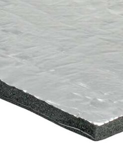 Geluids- en thermo-absorberende coating met loodinzet 14mm 100 x 300cm
