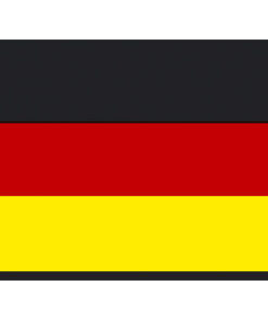 Polyester Vlag Duitsland 30x45cm