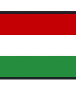 Polyester Vlag Hongarije 50x75cm