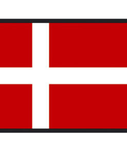 Polyester Vlag Denemarken 50x75cm
