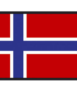 Polyester Vlag Noorwegen 50x75cm