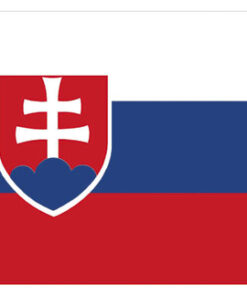 Polyester Vlag Slowakije 20x30cm
