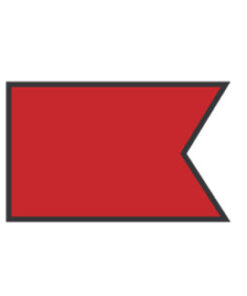 Signaleringsvlaggen : B Bravo 40X60CM